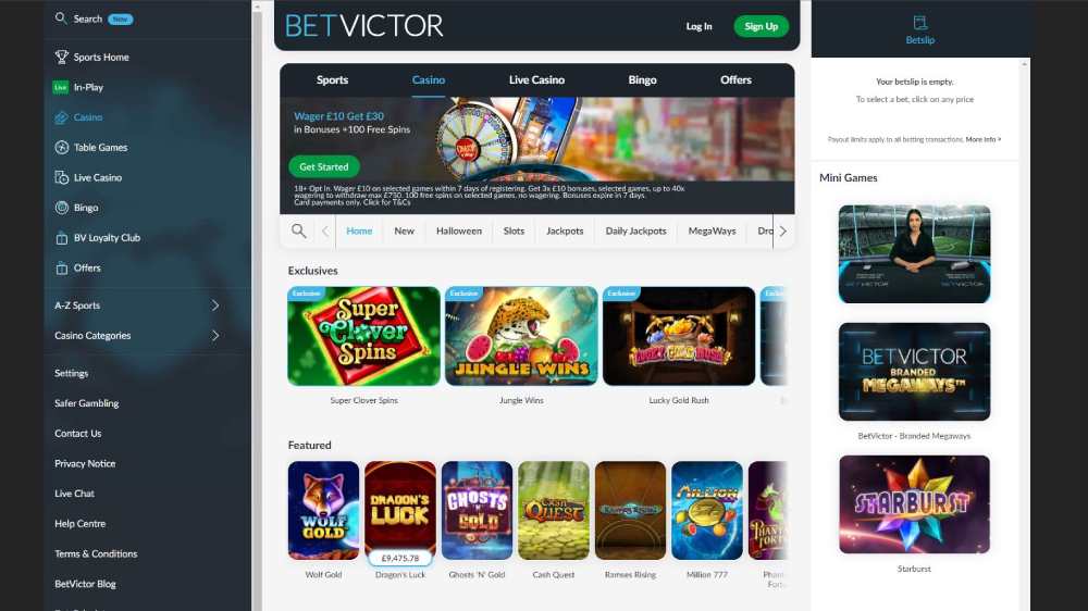 BetVictor Casino review