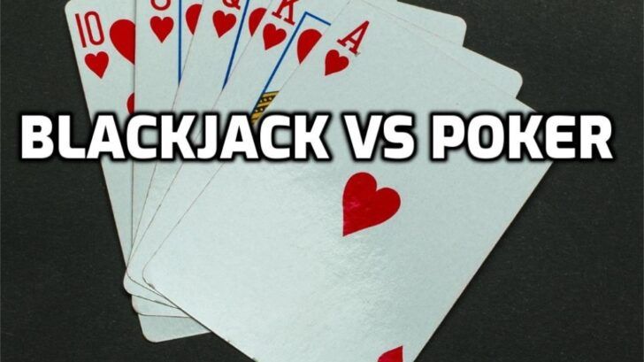 Blackjack vs poker, blackjack rules