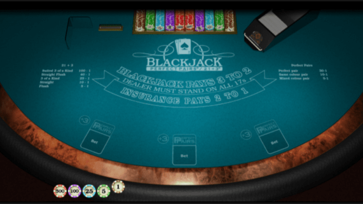 Perfect Pairs Blackjack RTG Review