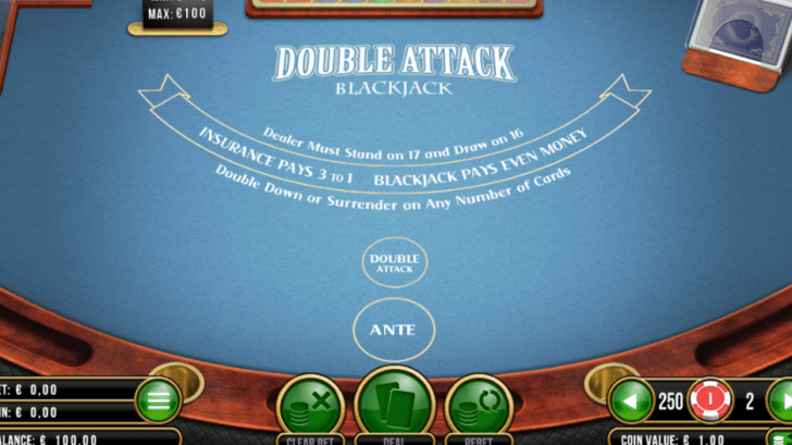 Double Attack Blackjack WagerWorks Review