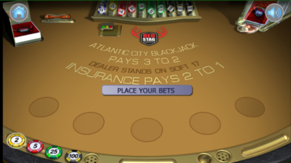 Atlantic City Blackjack at PokerStars Casino