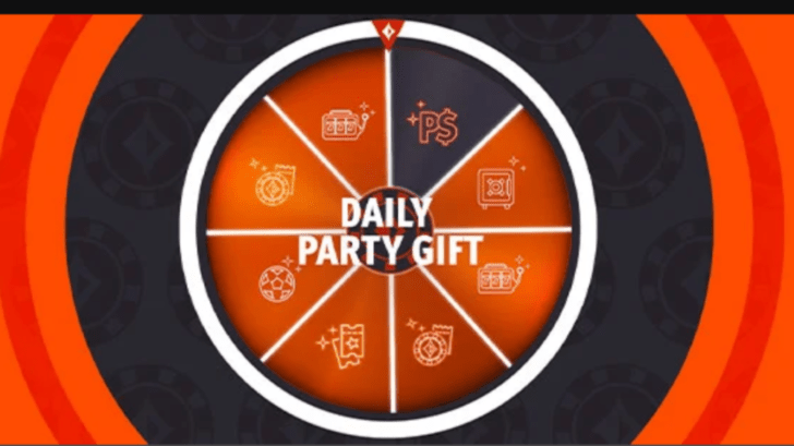 Daily party gift offer