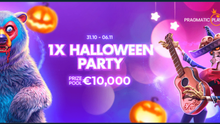 1xBet Halloween party