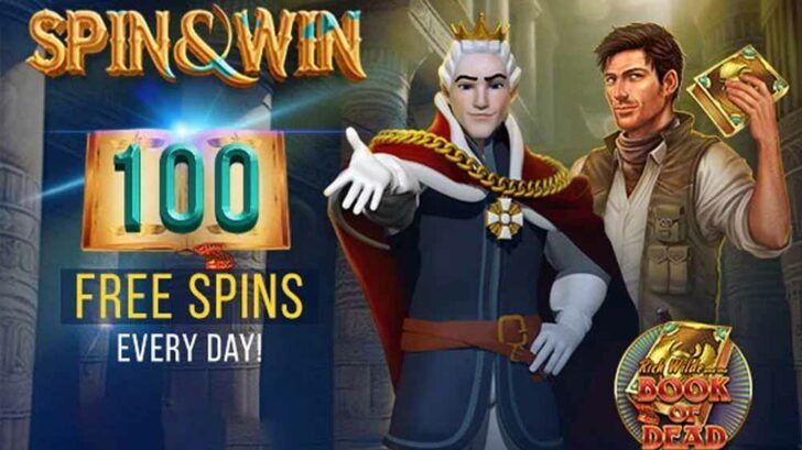 Get free spins at King Billy