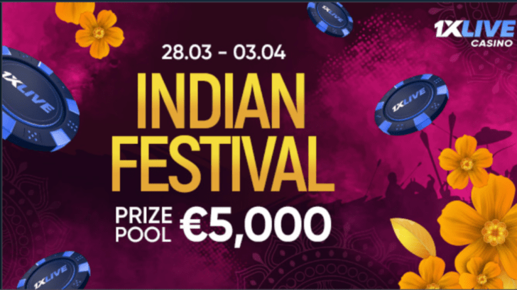 Indian Festival at 1xBet Casino
