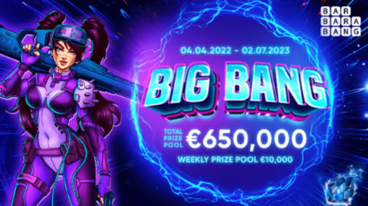 Big Bang Tournament at 1xBet Casino