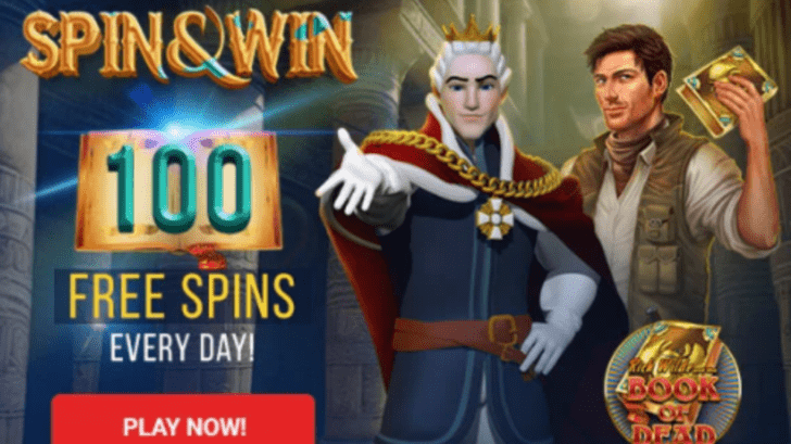 Daily free spins at King Billy Casino